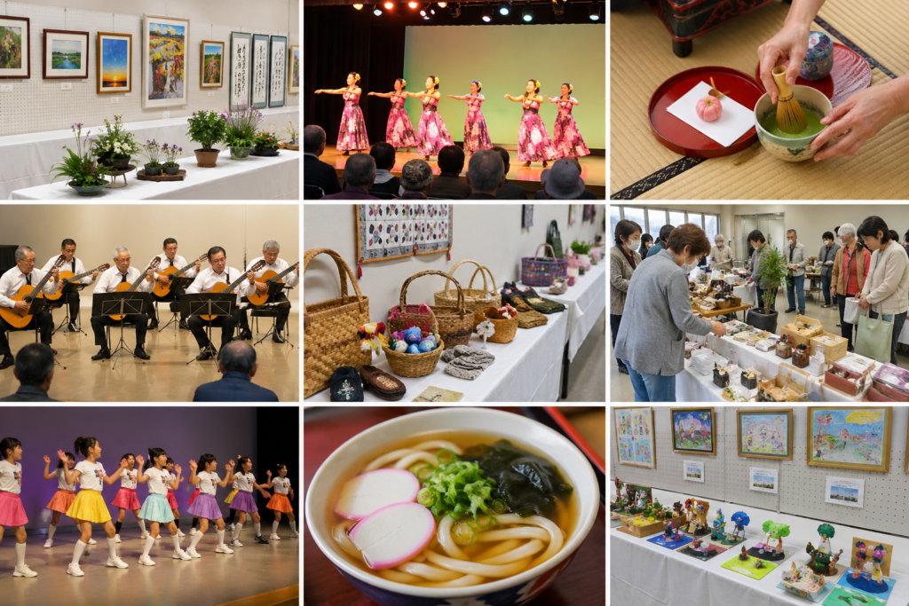 現在の画像: 足利市 織姫公民館文化祭