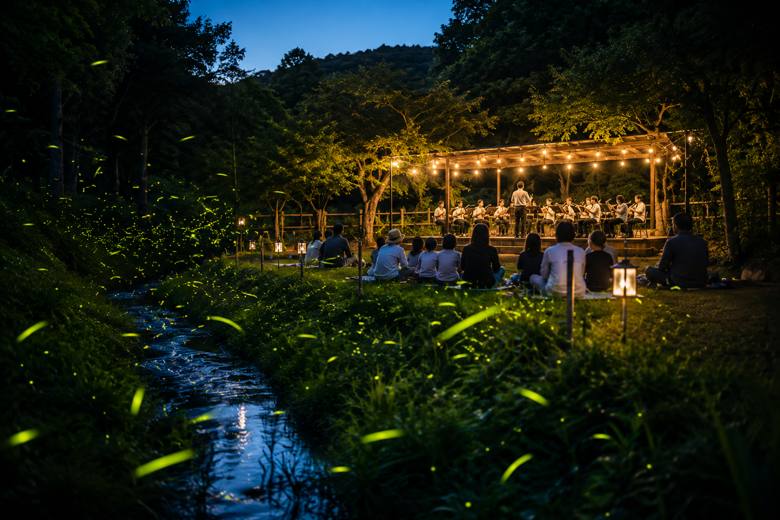 那須烏山市「ほたるの夕べコンサート」