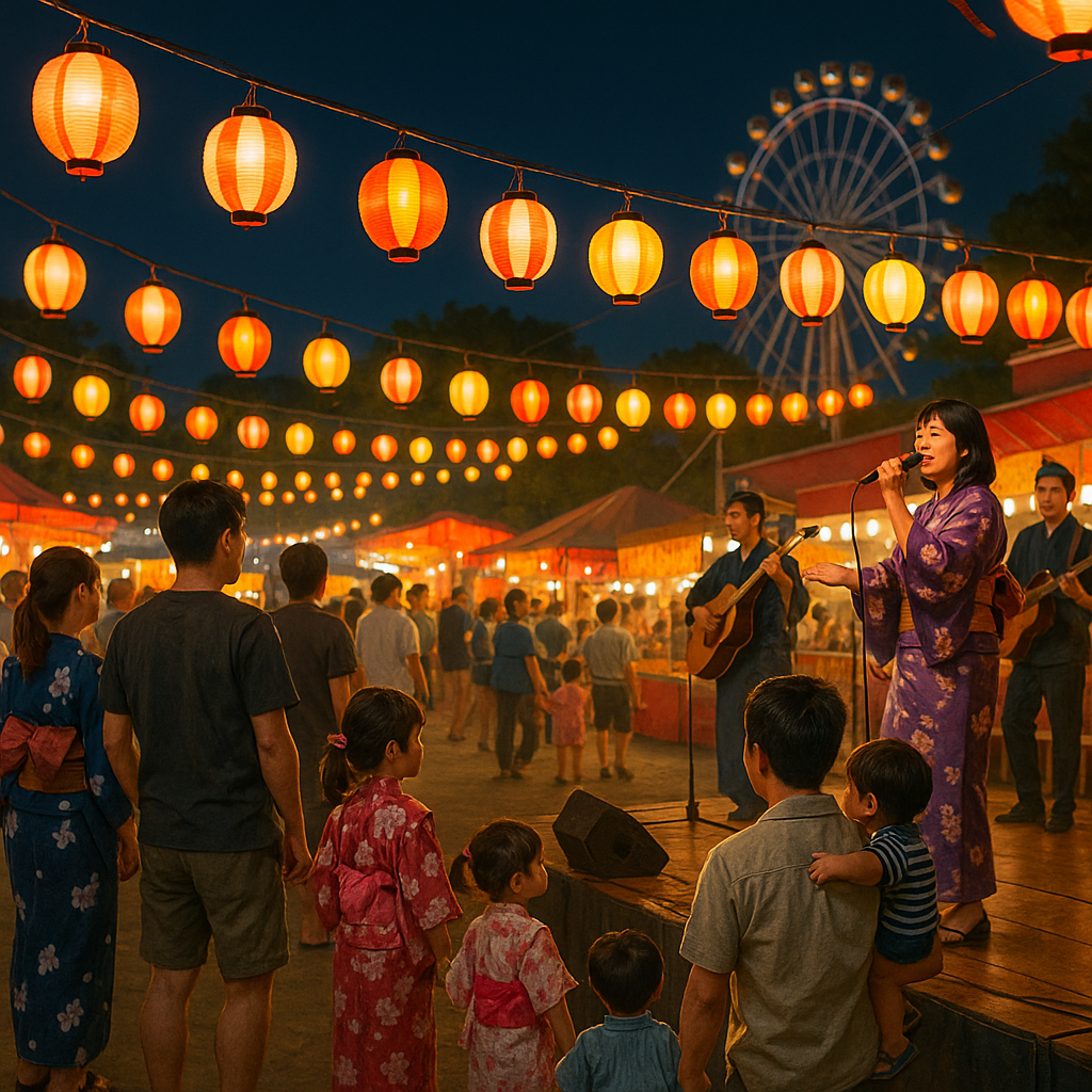 夏祭りステージ