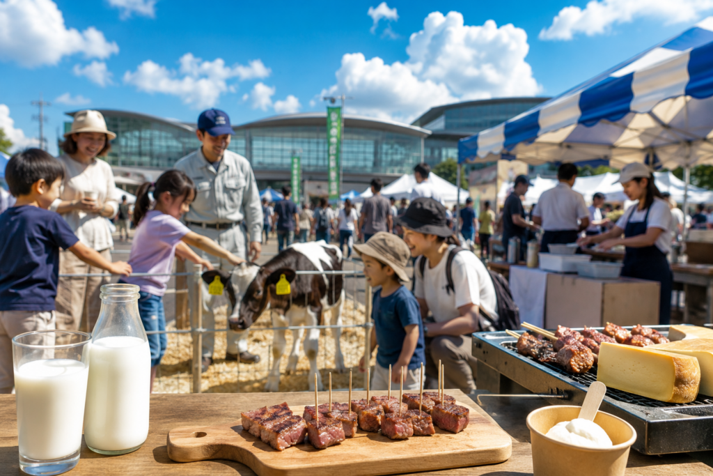現在の画像: 那須塩原市の畜産まつり