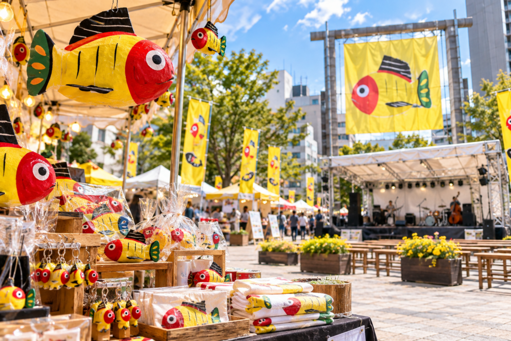 宇都宮市「黄ぶな市」