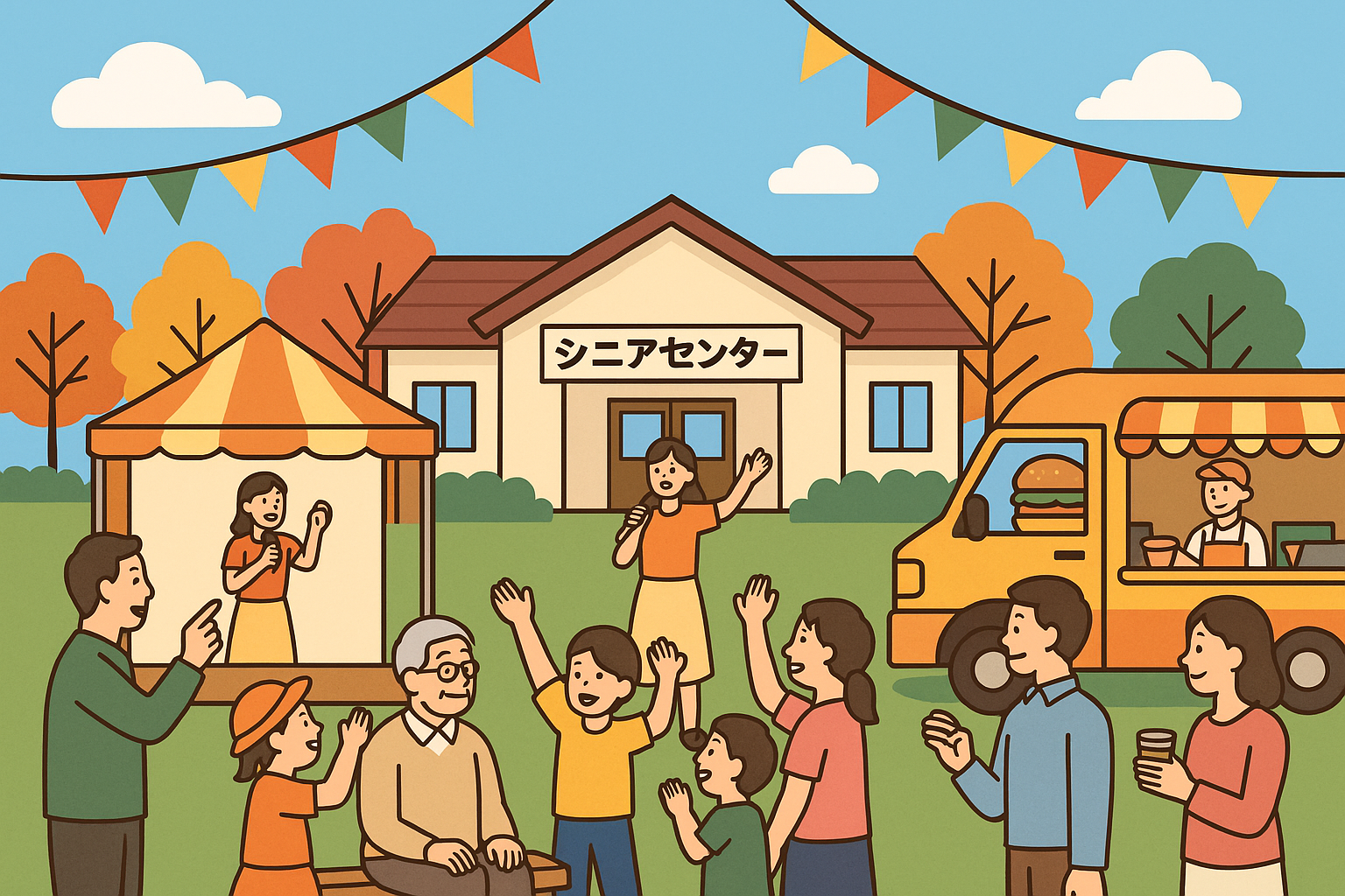 現在の画像: シニアセンター秋のふれあいイベント