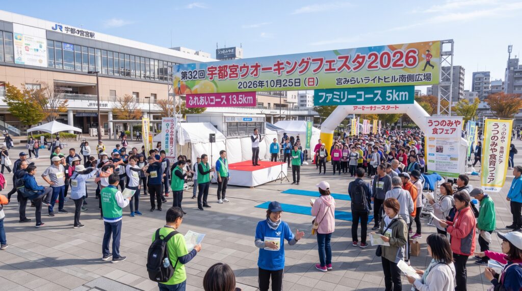 宇都宮市ウオーキングフェスタ