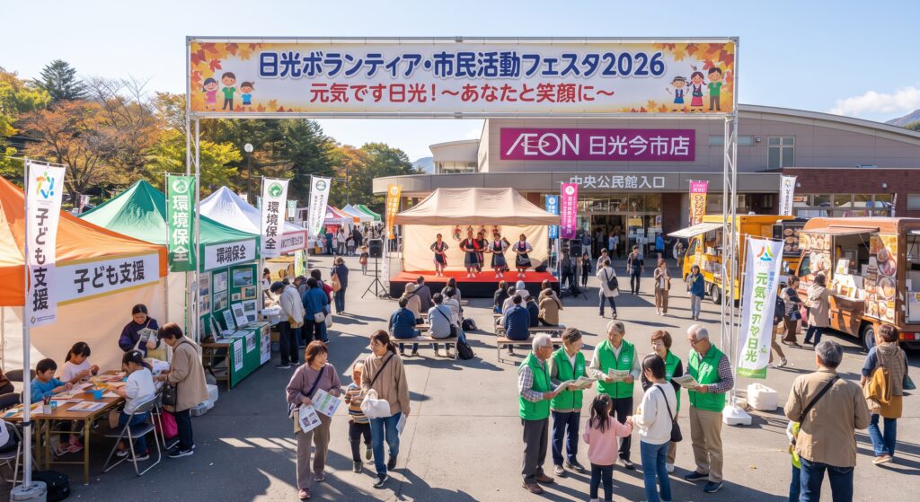 日光市「ボランティア・市民活動フェスタ2026」