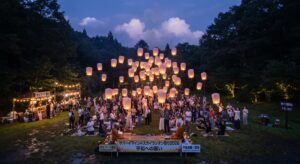 那須烏山市スカイランタン祭り