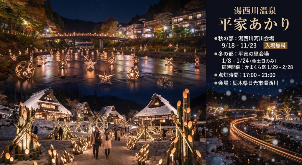 湯西川温泉 平家あかり
