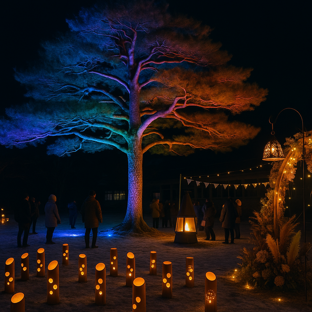 ほづみ松の祭典＆竹灯籠祭