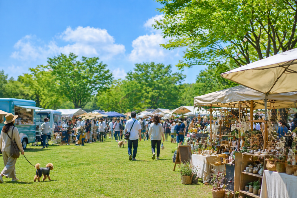 現在の画像: 高根沢町グリーンパークマルシェ