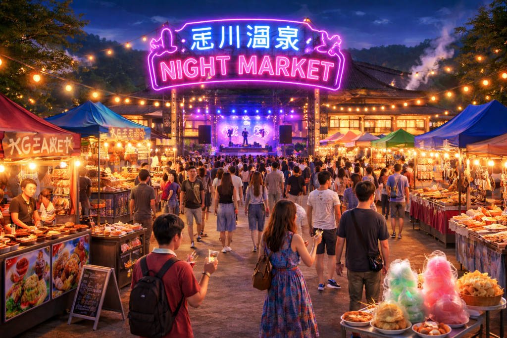 思川温泉ナイトマーケット