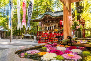 宇都宮市 羽黒山神社春まつり
