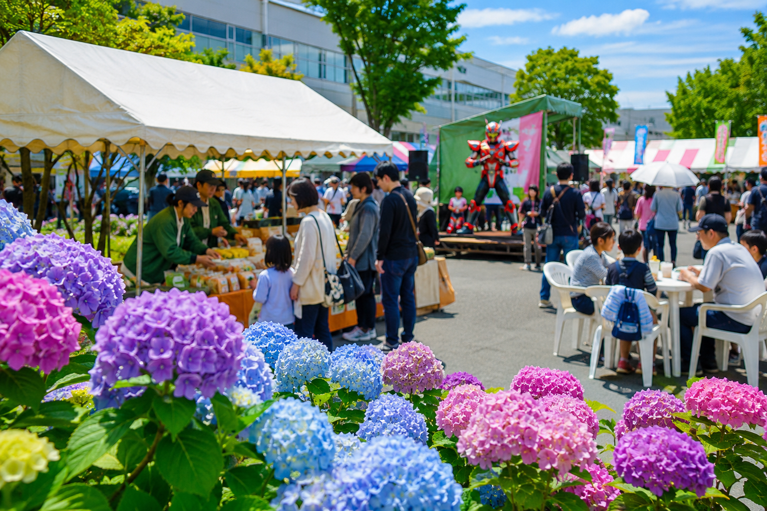 アキモあじさい祭り